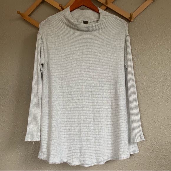 Free People Sweaters - Free People funnel neck grey sweater - S